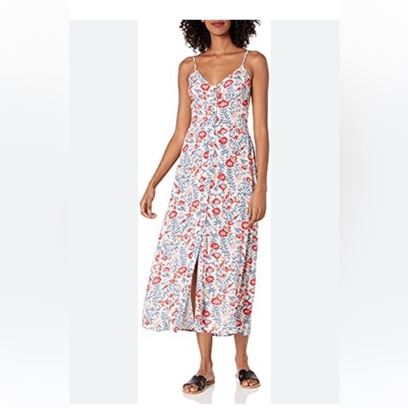 Billabong Dresses & Skirts - Billabong - Sugared Life Floral Midi Dress